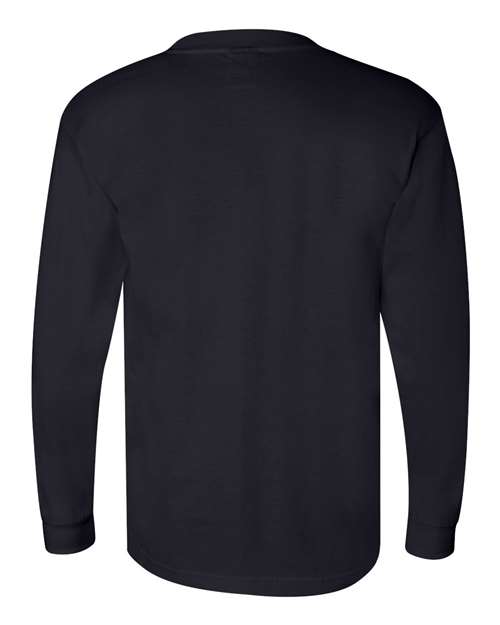 Unisex Union-Made Long Sleeve Pocket T-Shirt