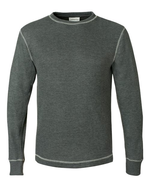 Vintage Thermal Long Sleeve T-Shirt-J&#46; America