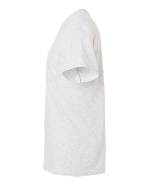 Unisex DryBlend® Pocket T-Shirt – Detail