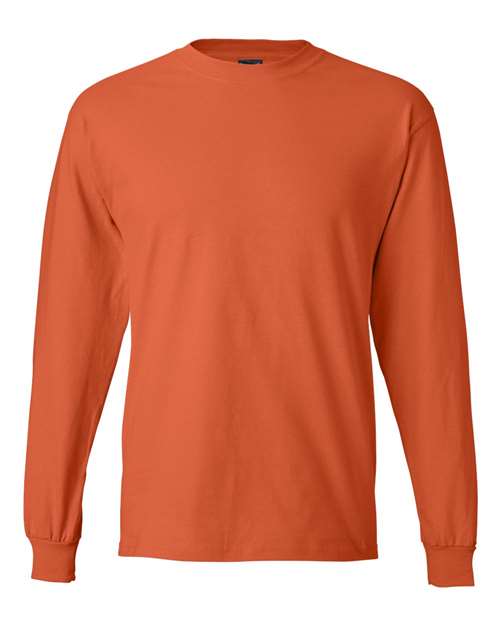 Unisex Beefy&#45;T&#174; Long Sleeve T&#45;Shirt 5186-Hanes