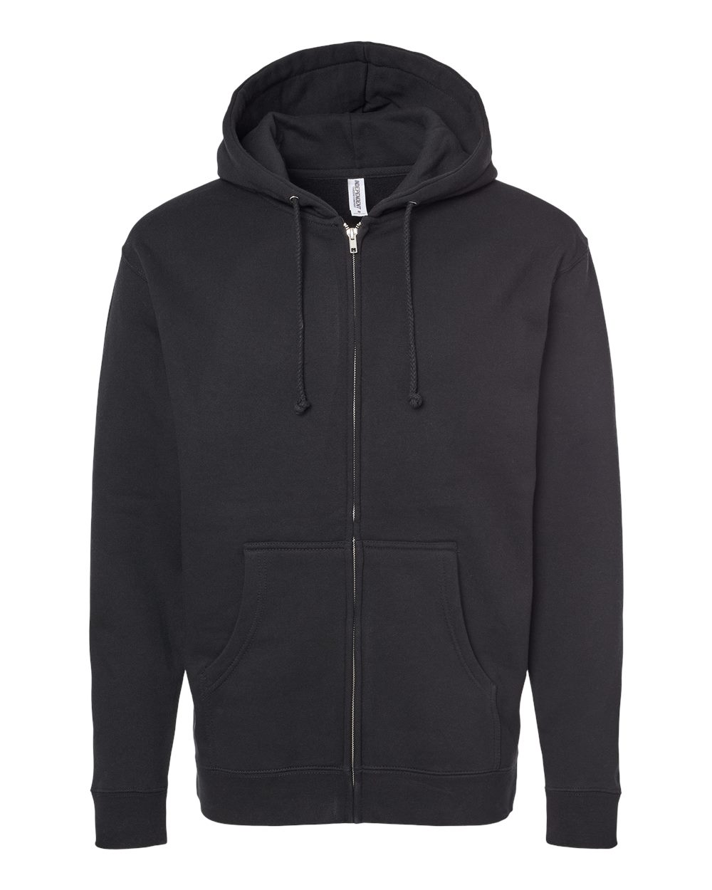Independent Trading Co. IND4000Z Full-Zip Hooded Sweatshirt 3XL Black