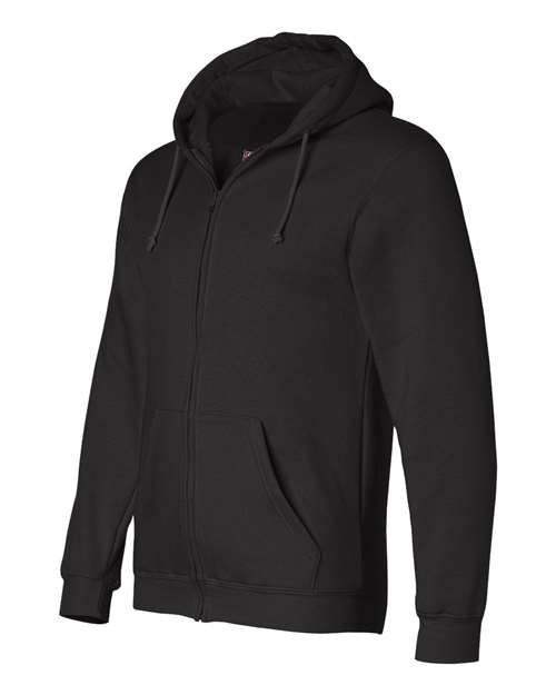 Unisex USA-Made Full-Zip Hooded Sweatshirt