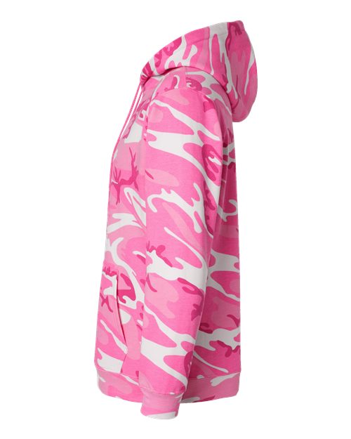 Unisex Camo Fleece Hoodie Sweatshirt