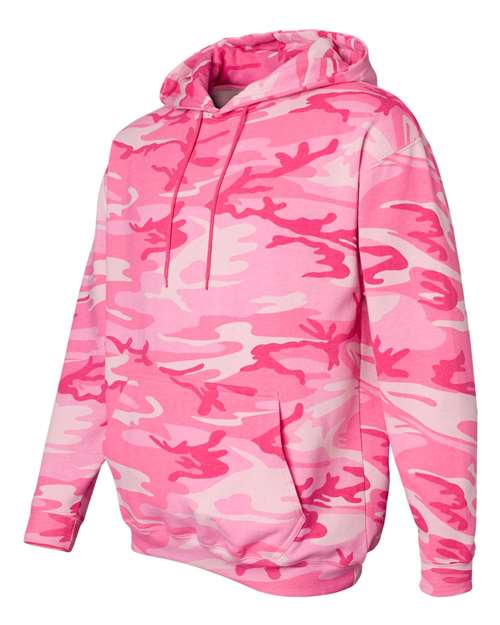 Unisex Camo Fleece Hoodie Sweatshirt
