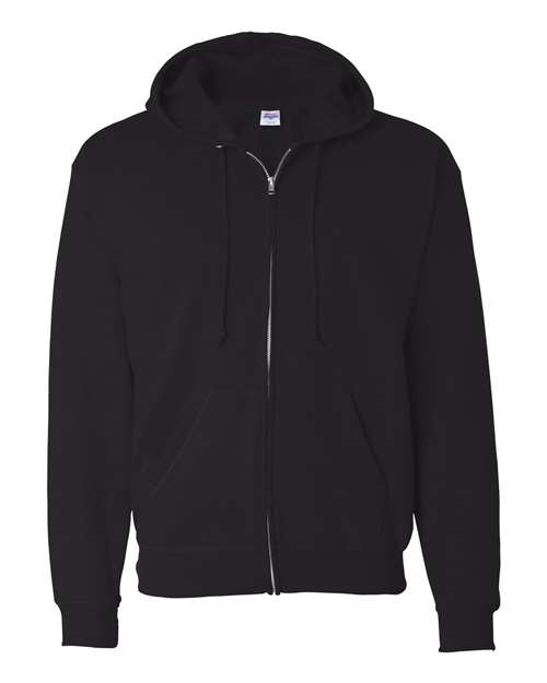 Unisex EcoSmart® Full-Zip Hooded Sweatshirt – Front