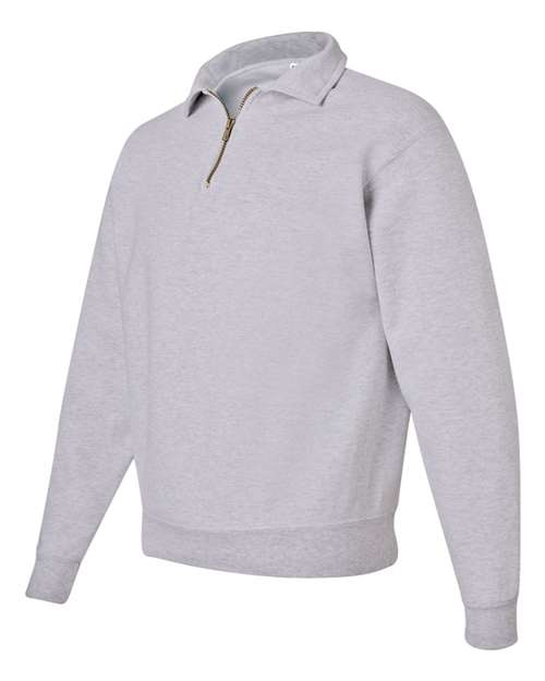 Unisex Super Sweats NuBlend® Quarter-Zip Cadet Collar Sweatshirt