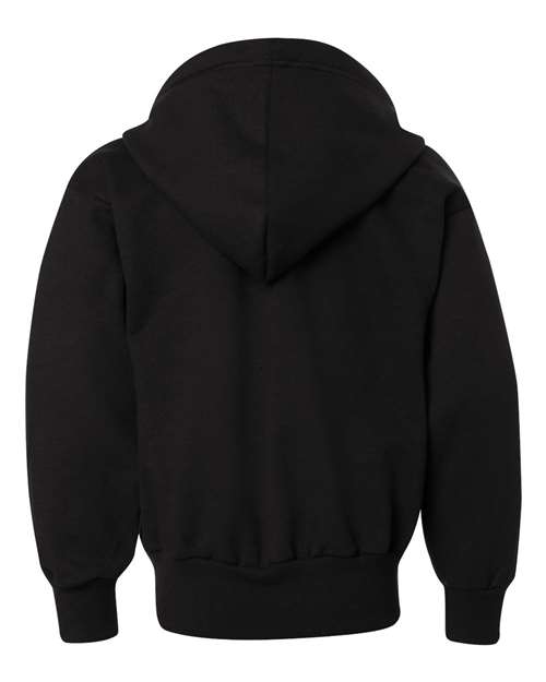 Youth EcoSmart® Full-Zip Hooded Sweatshirt