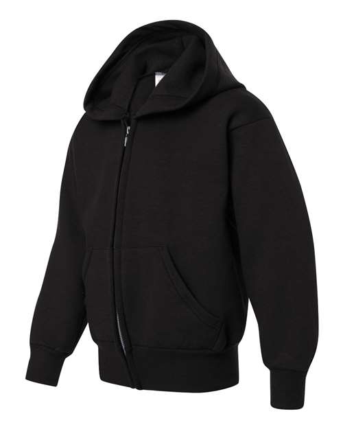 Youth EcoSmart® Full-Zip Hooded Sweatshirt