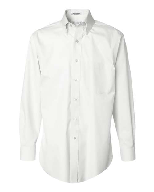 Non&#45;Iron Pinpoint Oxford Shirt-Van Heusen