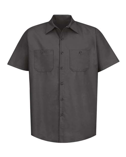 Men's Industrial Short Sleeve Work Shirt