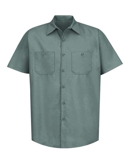 Men's Industrial Short Sleeve Work Shirt