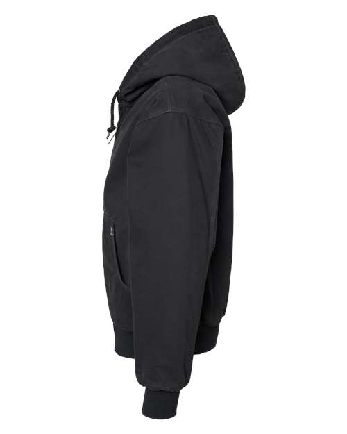 Men's Cheyenne Boulder Cloth™ Hooded Jacket with Tricot Quilt Lining – Detail