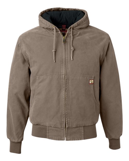 Men's Cheyenne Boulder Cloth™ Hooded Jacket with Tricot Quilt Lining