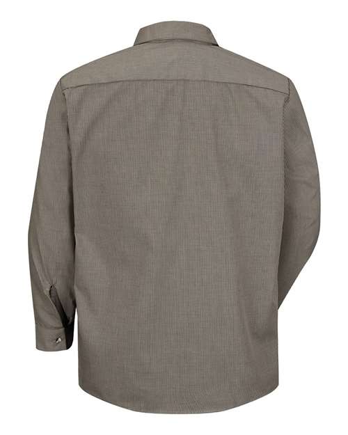 Men's Premium Long Sleeve Work Shirt – Back