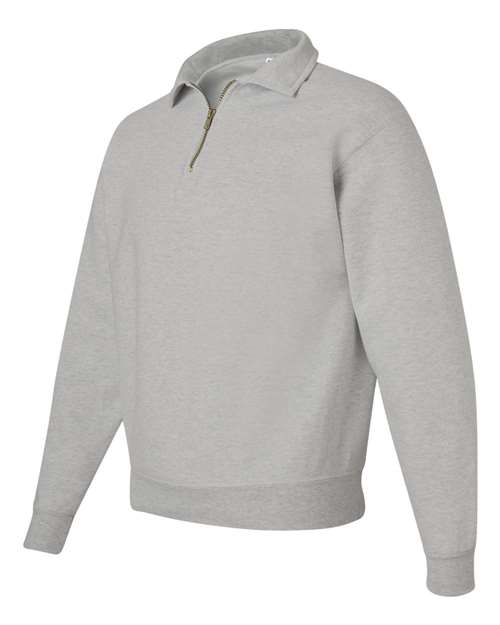 Unisex Super Sweats NuBlend® Quarter-Zip Cadet Collar Sweatshirt