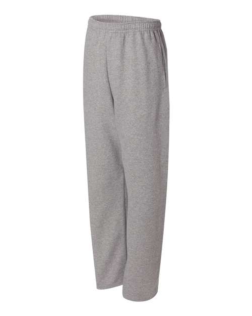 Unisex NuBlend® Open-Bottom Sweatpants with Pockets