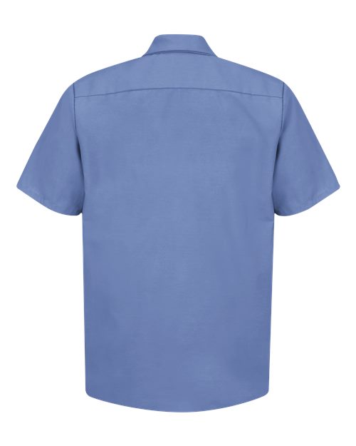 Men's Industrial Short Sleeve Work Shirt – Back