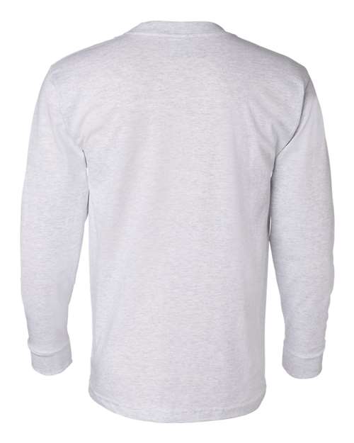 Unisex USA-Made Long Sleeve Pocket T-Shirt