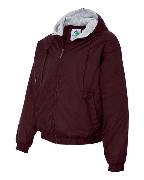 Unisex Fleece Lined Hooded Jacket