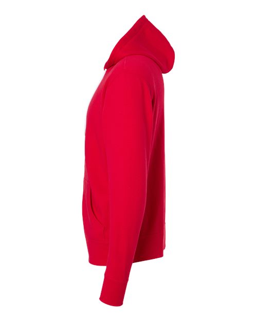 Unisex Lightweight Full-Zip Hooded Sweatshirt