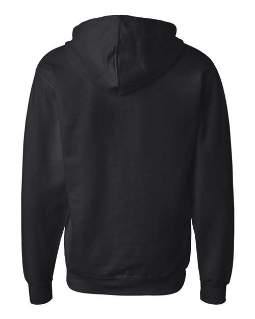 Unisex Midweight Full-Zip Hooded Sweatshirt – Back