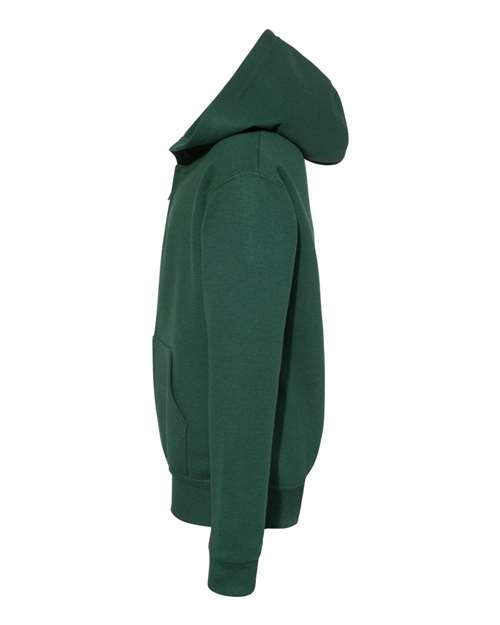 Youth NuBlend® Full-Zip Hooded Sweatshirt