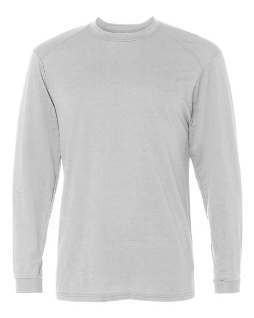 B-Tech Cotton-Feel Long Sleeve T-Shirt-Badger