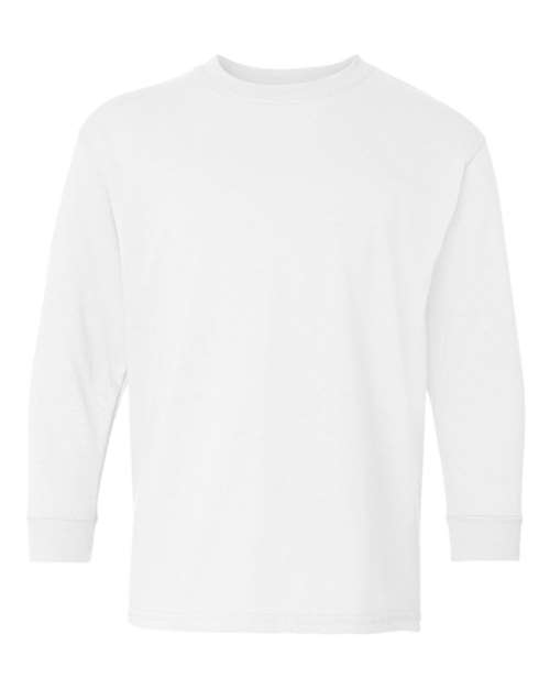 Heavy Cotton&#63; Youth Long Sleeve T&#45;Shirt-Gildan