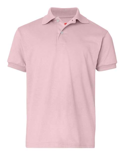 Hanes Youth EcoSmartR Jersey Polo 054Y