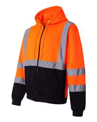 Korntex KXSWOS Sweatshirt Mixte High-Viz Orange s