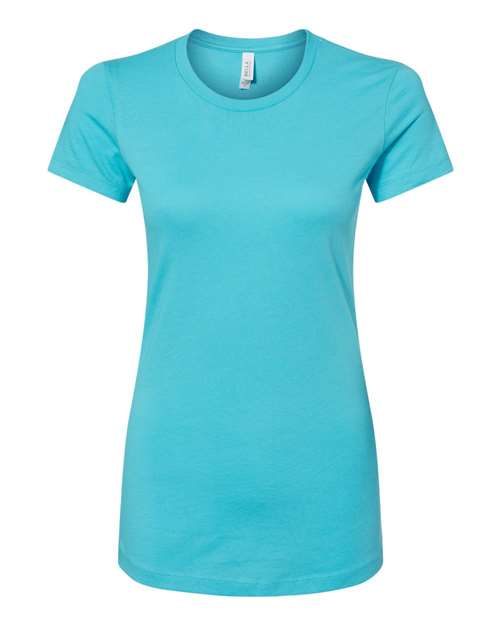 BELLA + CANVAS Women's Slim Fit Tee - Turquoise