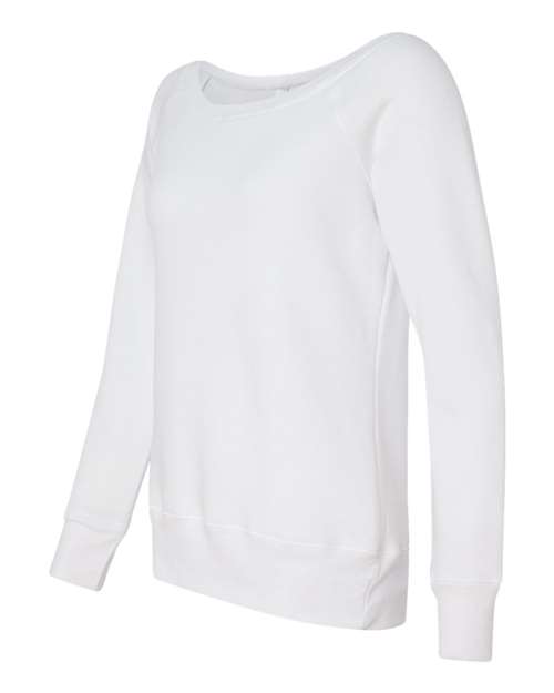 Women’s Sponge Fleece Wide Neck Sweatshirt