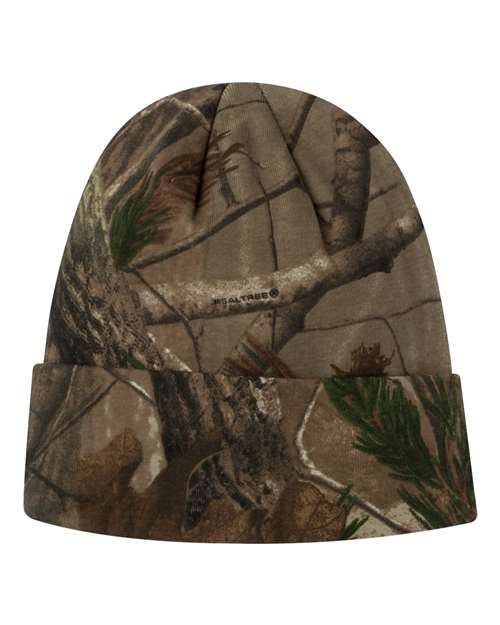 12" Licensed Camo Cuffed Beanie
