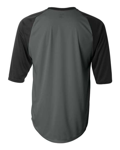 Men's B-Core Three-Quarter Sleeve Baseball T-Shirt