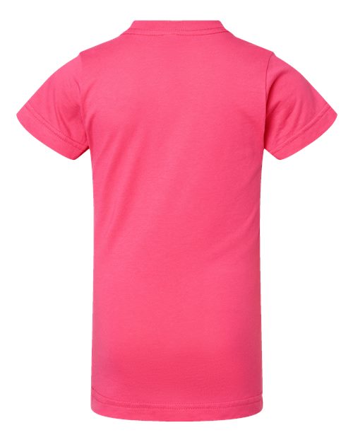Girls' Fine Jersey Tee – Back