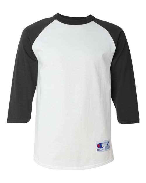 Three-Quarter Raglan Sleeve Baseball T-Shirt-Champion