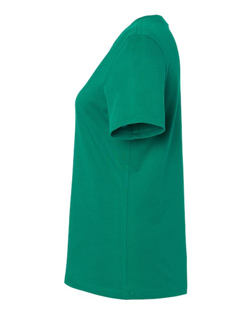 Women’s Relaxed Jersey V-Neck Tee – Detail