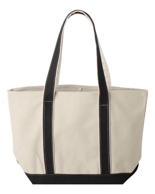 Windward Large Cotton Canvas Classic Resort Tote