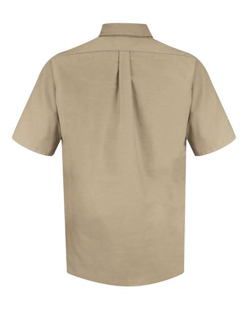 Men's Poplin Short Sleeve Dress Shirt