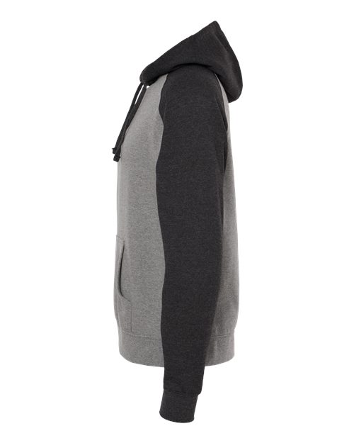 Unisex Raglan Hooded Sweatshirt – Detail