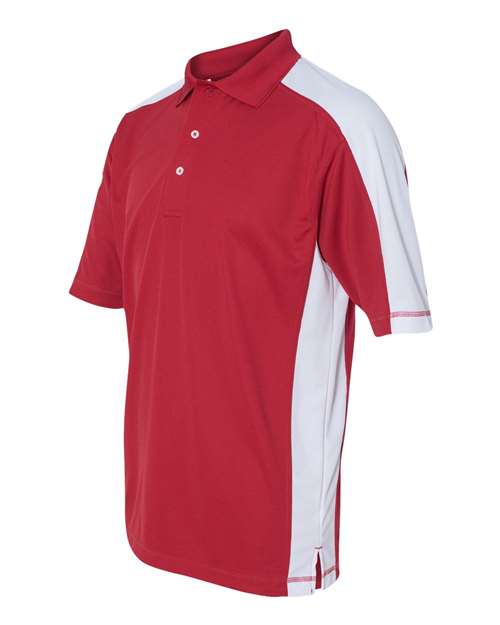 Men's Colorblocked Moisture Free Mesh Polo