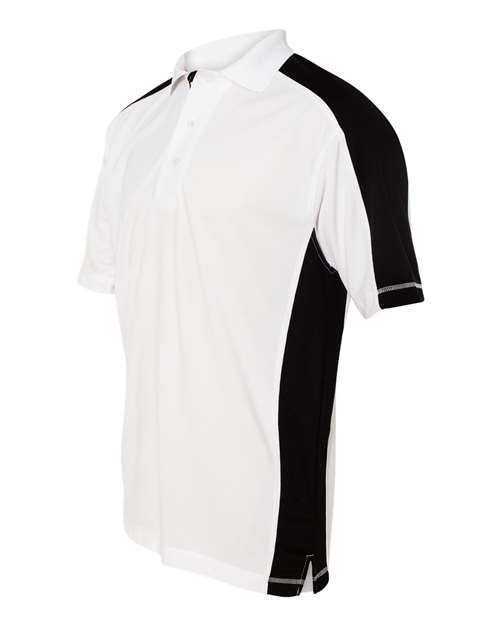 Men's Colorblocked Moisture Free Mesh Polo