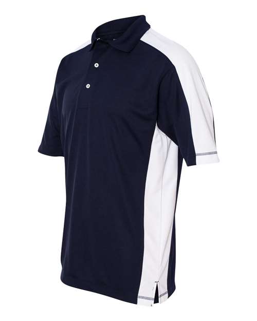 Men's Colorblocked Moisture Free Mesh Polo