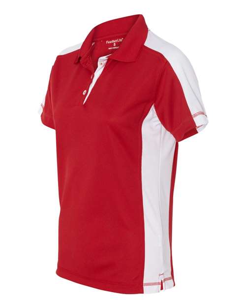 Women's Colorblocked Moisture Free Mesh Polo