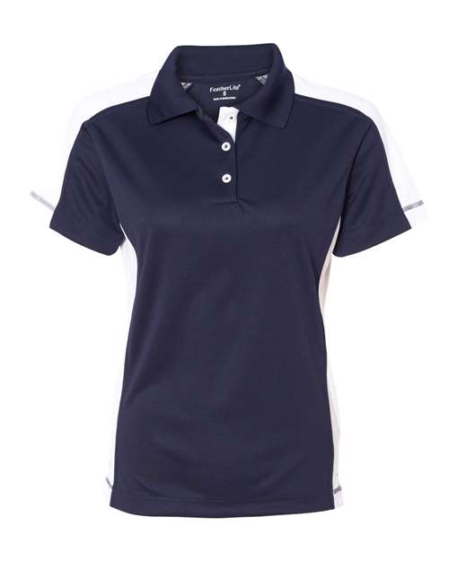 Sierra Pacific Women's Colorblocked Moisture Free Mesh Polo 5465