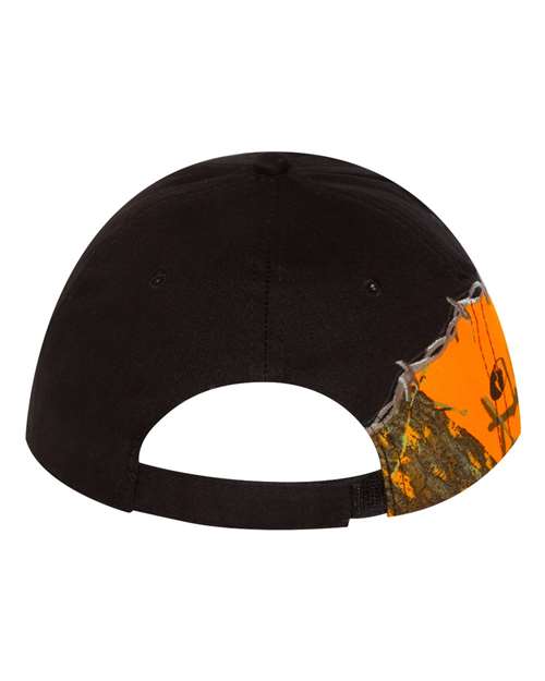 Licensed Camo with Barbed Wire Embroidery Cap