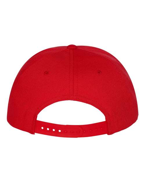 Five-Panel Cotton Twill Snapback Cap