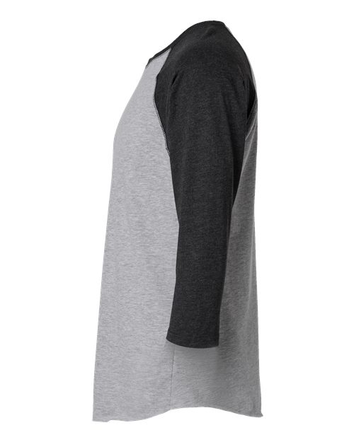 Men's Baseball Fine Jersey Three-Quarter Sleeve Tee