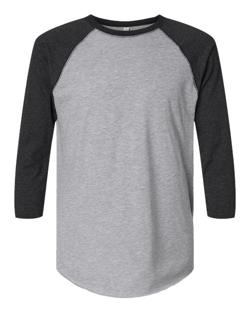 Men's Baseball Fine Jersey Three-Quarter Sleeve Tee