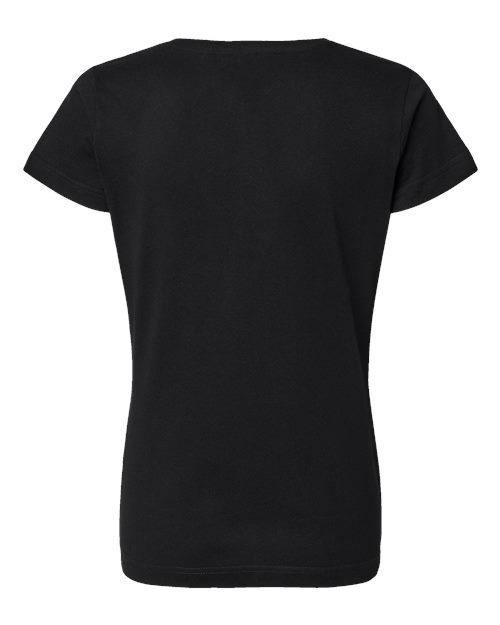 Women's Fine Jersey V-Neck Tee